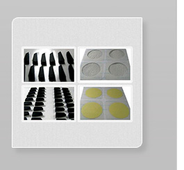 go to Sample cushions, stoppers and spacer